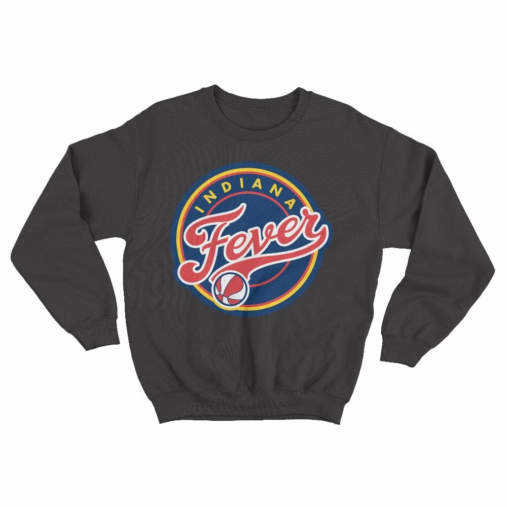 WNBA Indiana Fever Fan Base Black Sweater